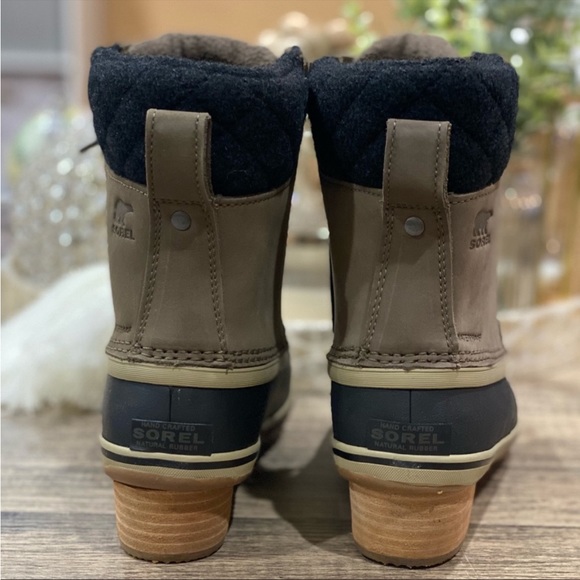 Sorel Boots Slimpack Lace II Waterproof Sorel Boot Winter Snow Rain Boots - Picture 5 of 9